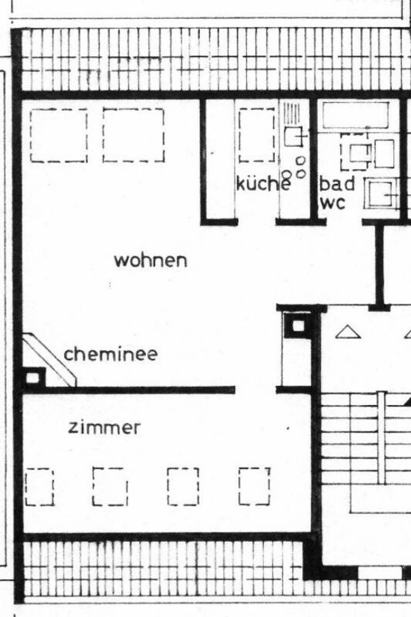 Appartamento mansardato di 2 stanze in posizione centrale - Foto 9 di 9