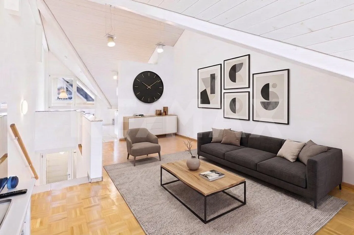 75 m² auf zwei Etagen  Maisonette mit zwei Balkonen - Foto 5 von 13
