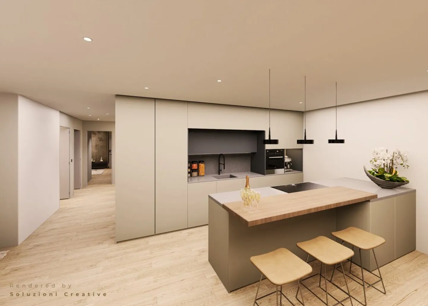 Penthouse de 4,5 pièces avec grande terrasse dans un quartier calme - Photo 4 sur 15