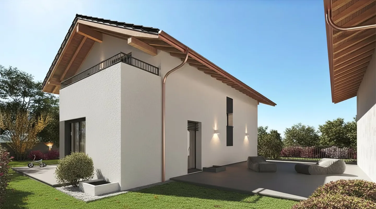 Neue Promotion "Les Collondels": 5 geräumige Familienhäuser mit 6,5 Zimmern und eigenem Studio in Surpierre - Foto 3 von 11