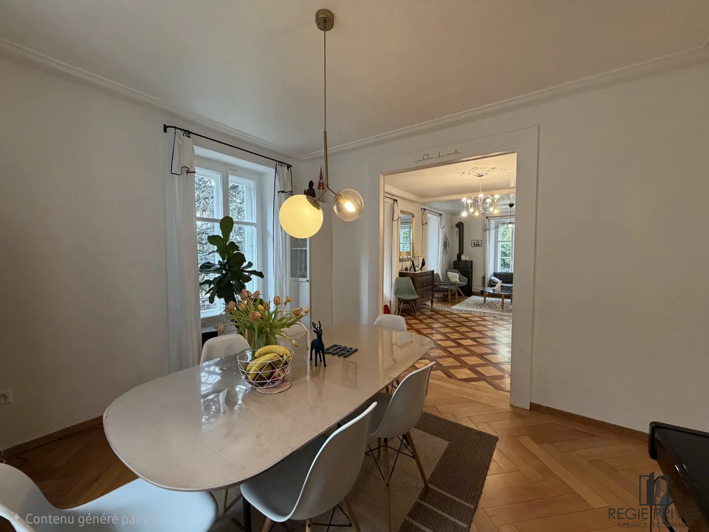 Magnifico triplex arredato nel centro di Losanna - Foto 2 di 13