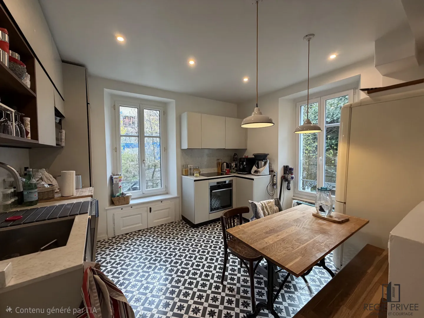 Magnifico triplex arredato nel centro di Losanna - Foto 4 di 13