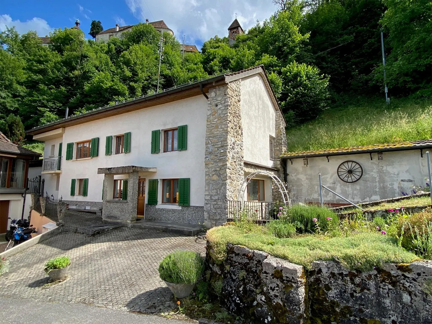 Charmantes Landhaus mit Aussicht - Foto 1 von 16