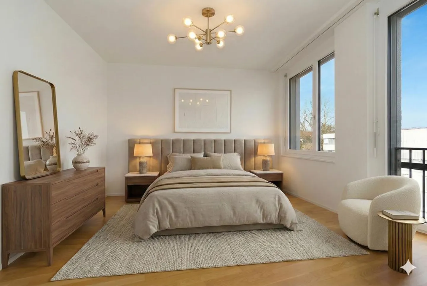 Einzigartige und moderne Maisonettewohnung an der Birs - Foto 7 von 10