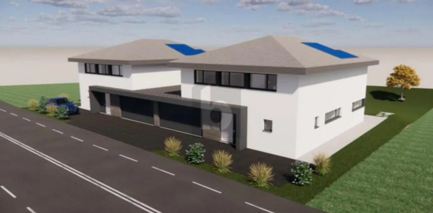 PROJET SUR TERRAIN MODERNE ET CALME - Photo 2 sur 4