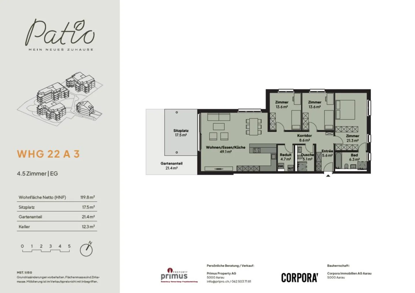 Appartement Patio 22A3 - Location - Photo 12 sur 12