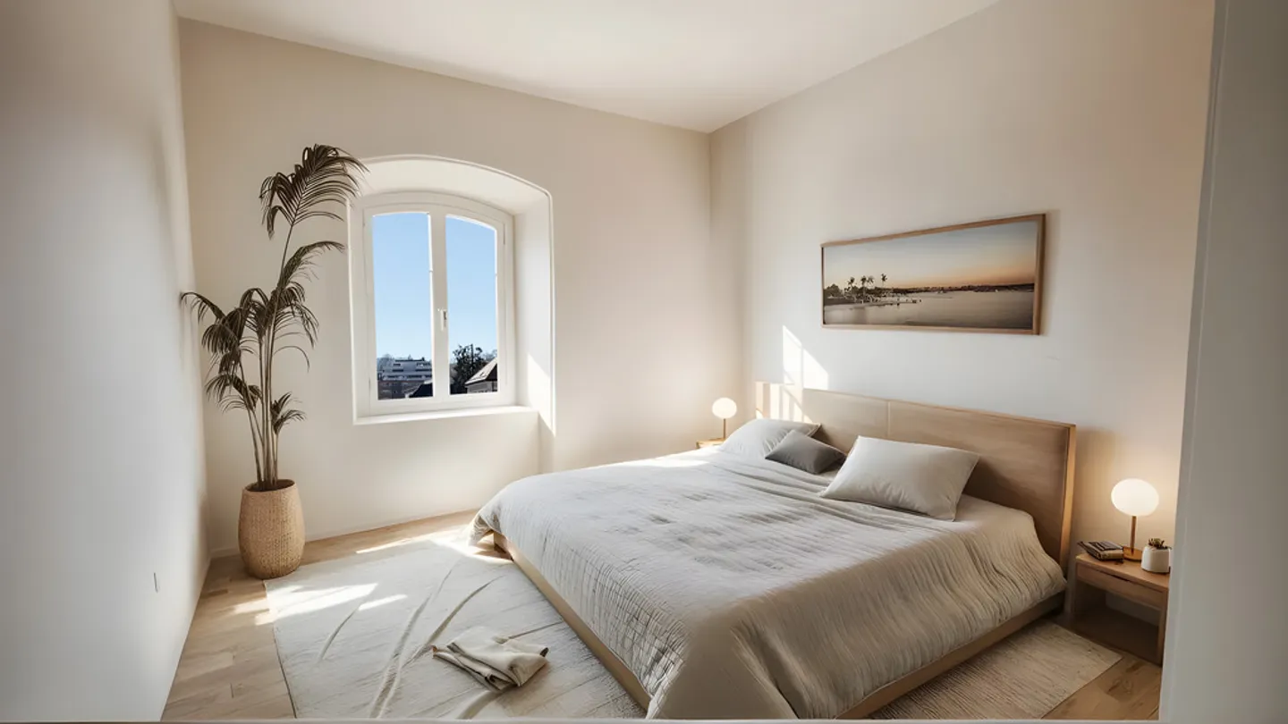 Wohnung mit Rahmen 2,5 Zimmer mit Balkon - Foto 2 von 7