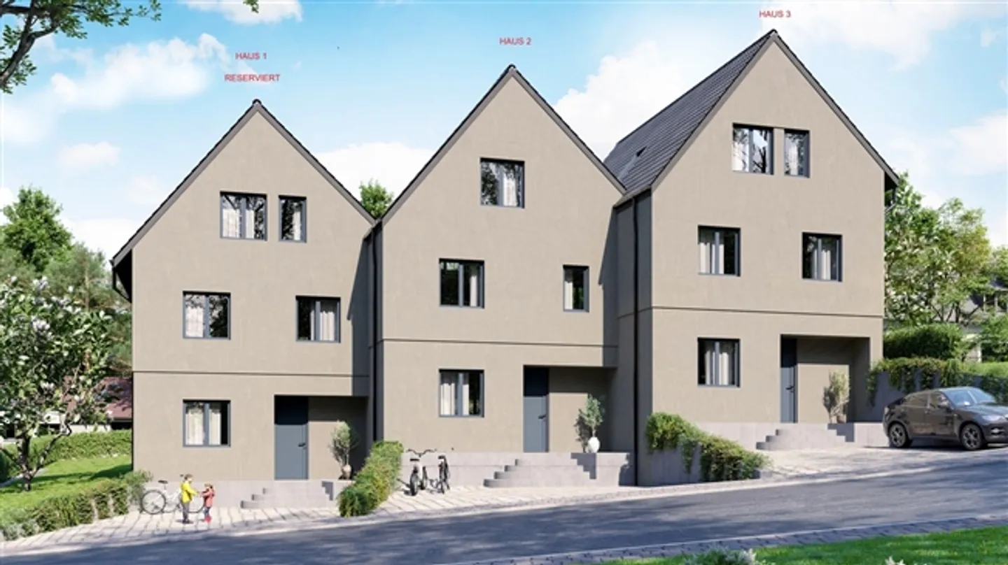 Projet de construction neuve Hohle Gasse avec trois maisons de ville de 7,5 pièces (Maison 3) - Photo 7 sur 7
