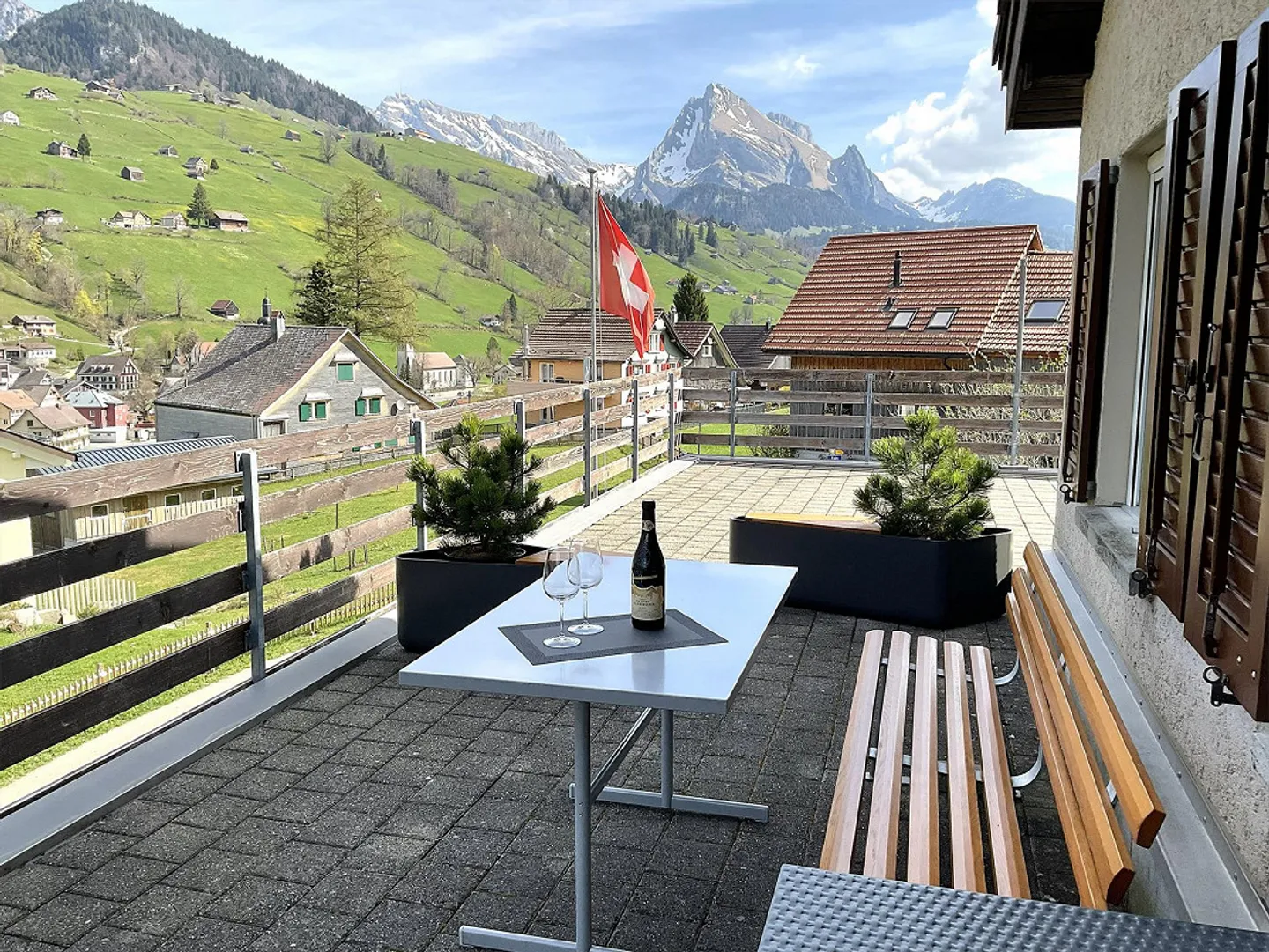 Charmante Wohnung mit Bergblick - Foto 1 von 22