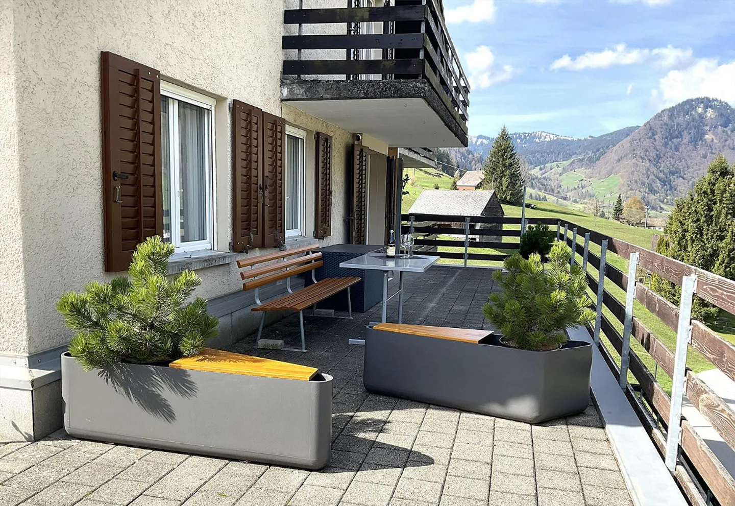 Charmante Wohnung mit Bergblick - Foto 2 von 22