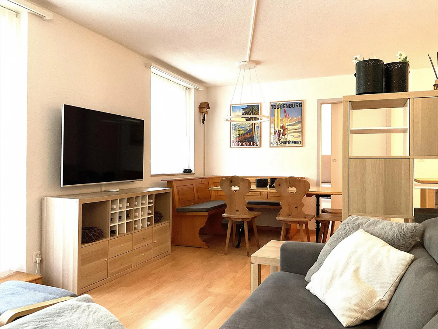 Charmante Wohnung mit Bergblick - Foto 3 von 22