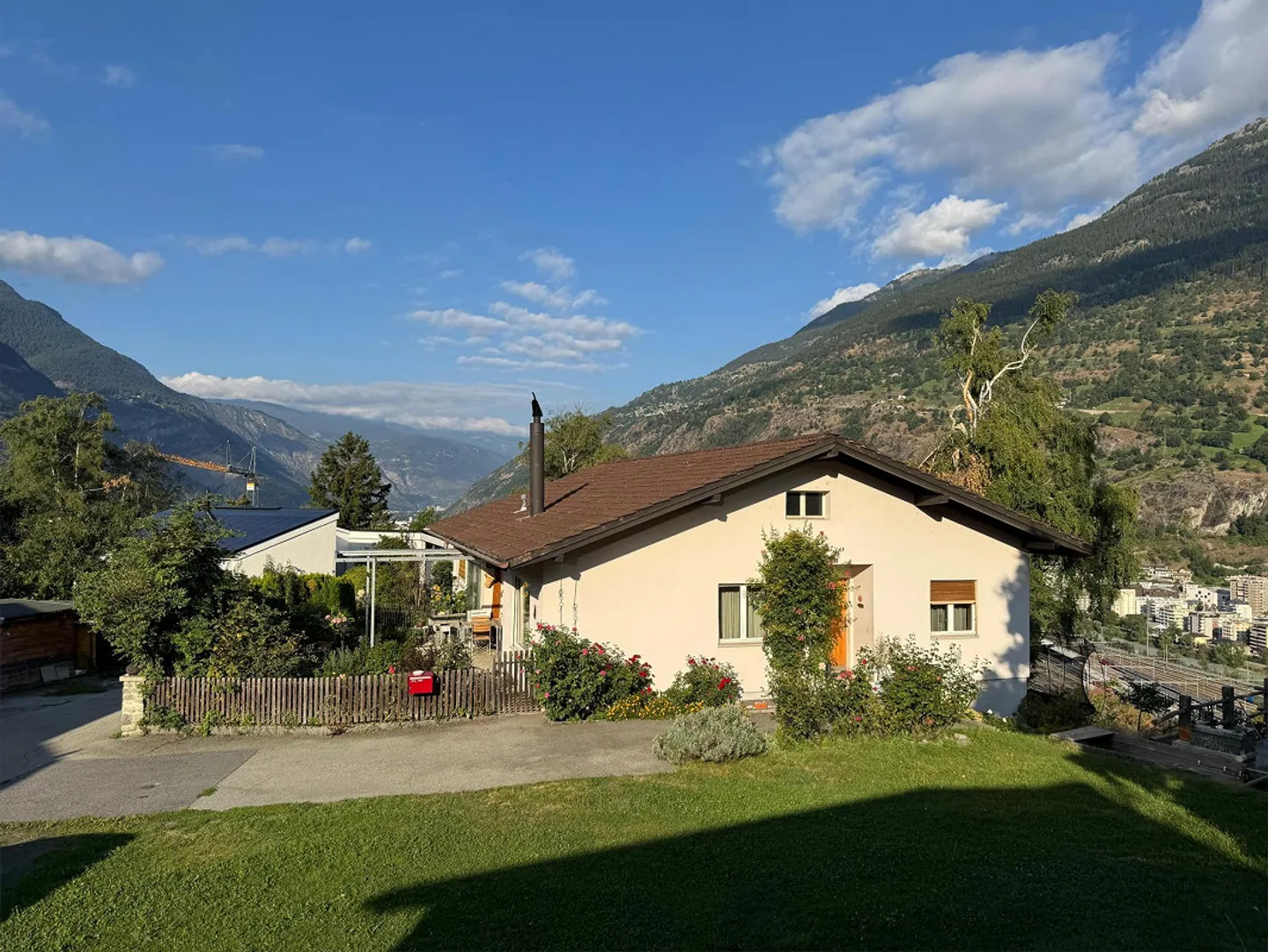 Maison individuelle de 6,5 pièces avec jardin sur Biela - Brig - Photo 1 sur 6
