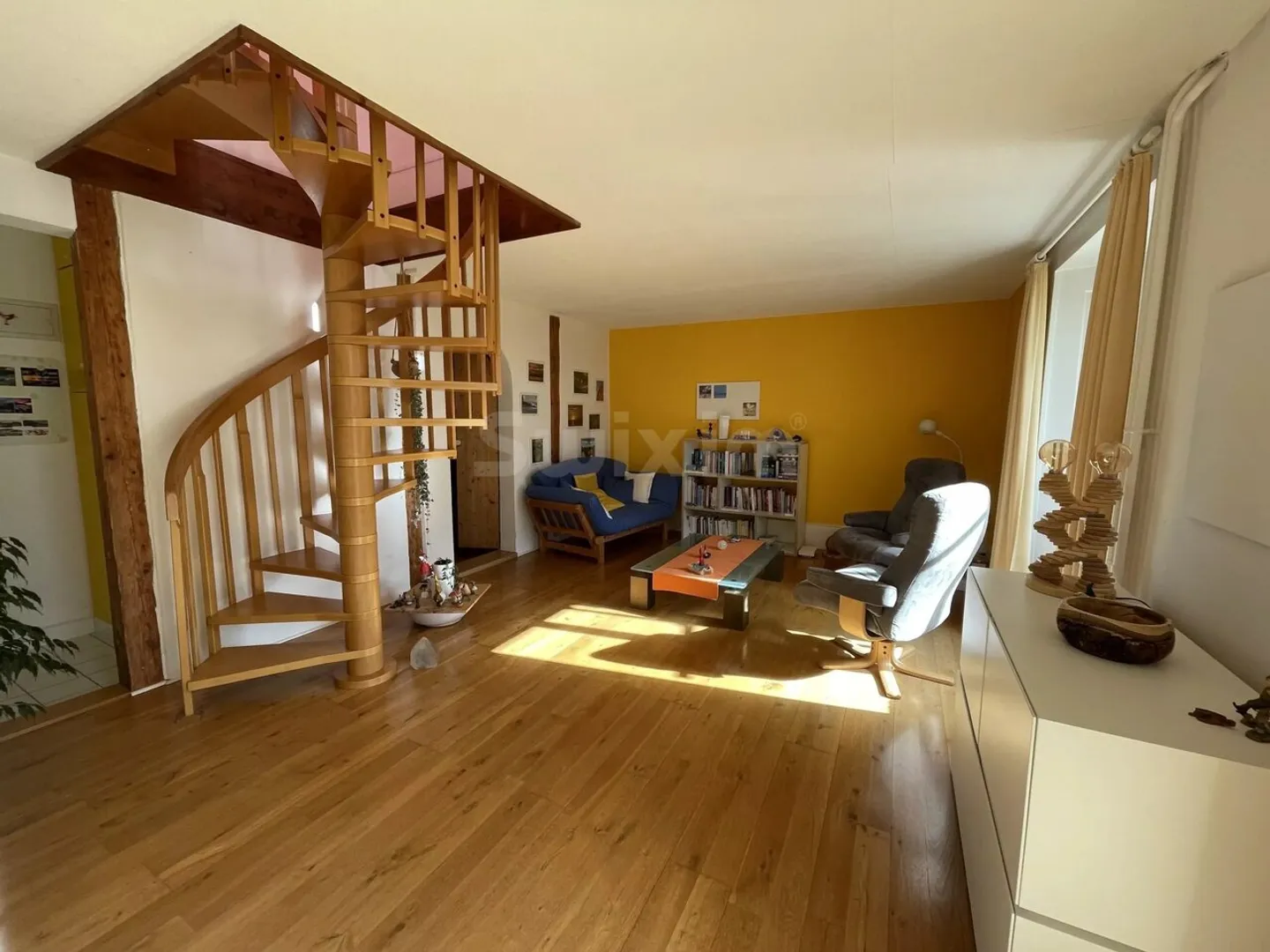 Semi-detached house with 7 rooms, garden, view of the Alps and the lake - Photo 3 of 8