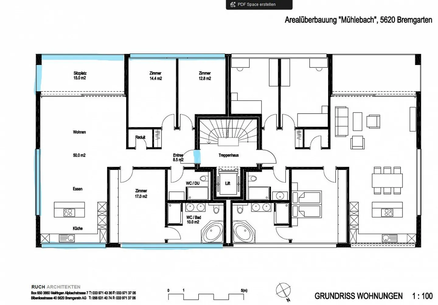 Ampio appartamento di 4 ½ stanze a Bremgarten AG cerca nuovo inquilino - Foto 9 di 9