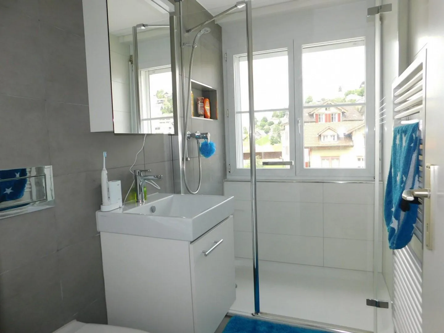 Modern 4.5-room apartment with 2 bathrooms, elevator and evening sun - Photo 11 of 13