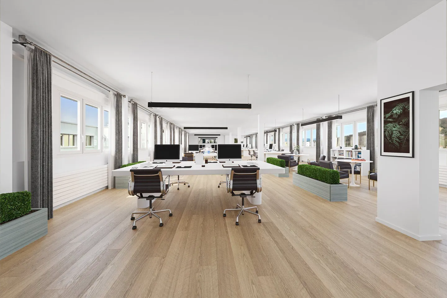 Ausserordentlich helle Fläche für individuellen Ausbau! - Foto 3 von 13