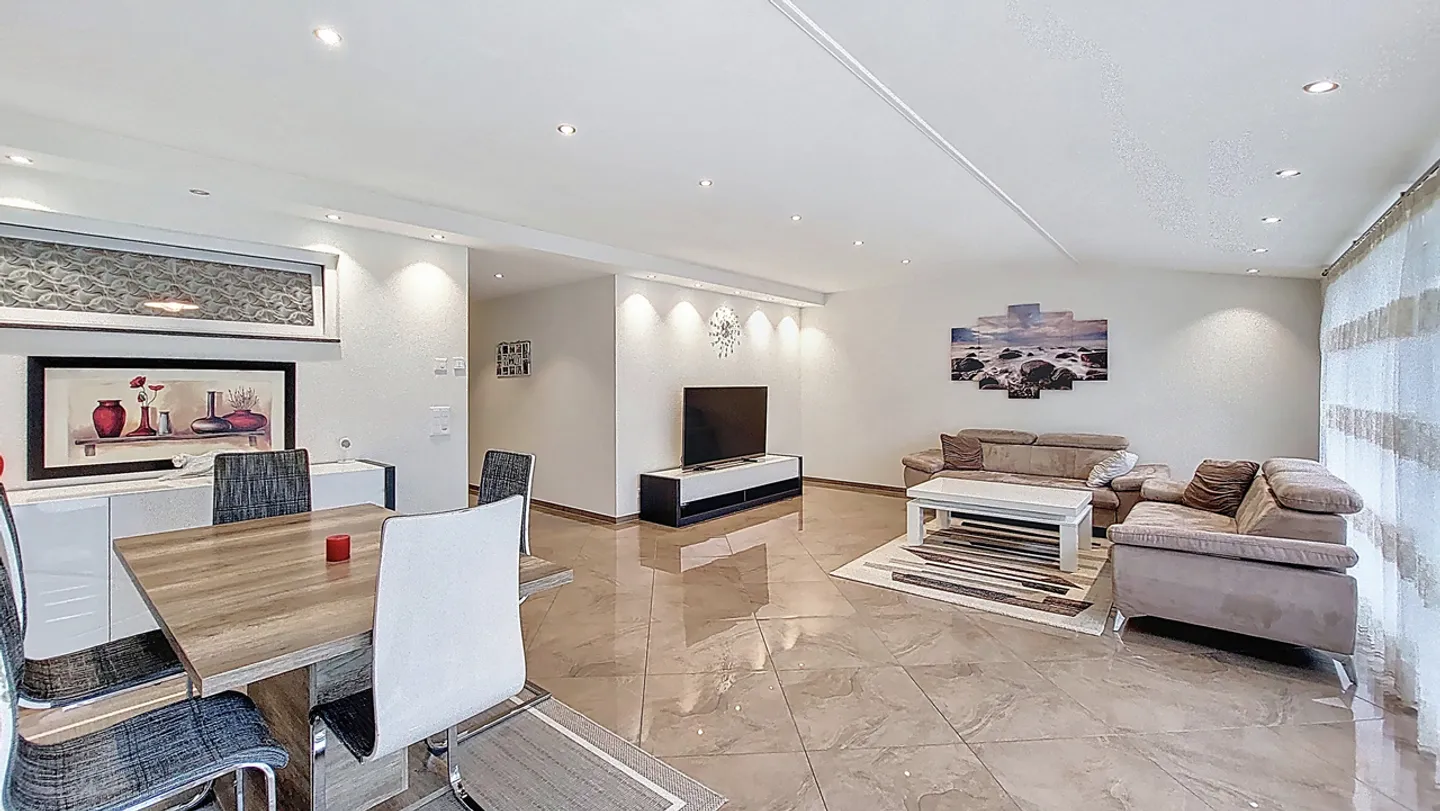 5,5-Zimmer-Wohnung von ca. 136 m2 + Garten in Châtonnaye FR - Foto 5 von 19