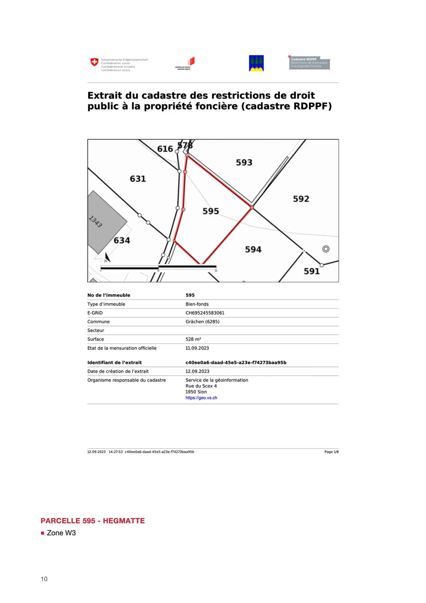(3925) GRÄCHEN (VS) - 6 terrains constructibles à vendre - Photo 9 sur 10