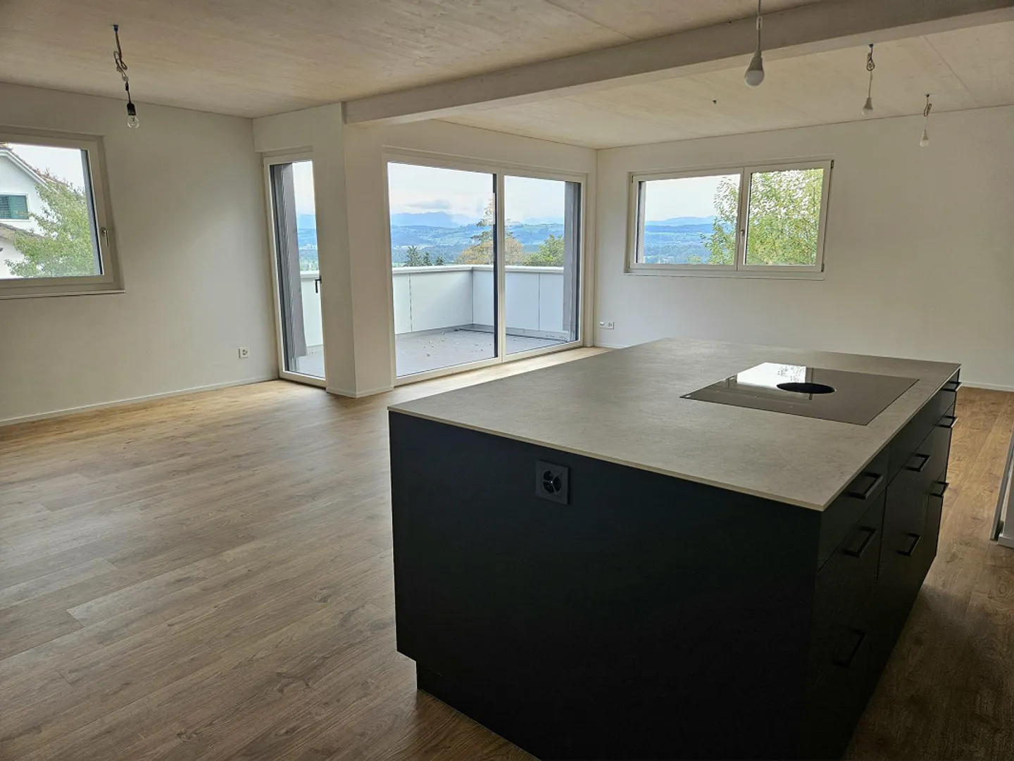 Erstvermietung: 3.5 Zimmer Neubau, 75 m² Sitzplatz, Balkon, Weitsicht - Photo 1 of 18