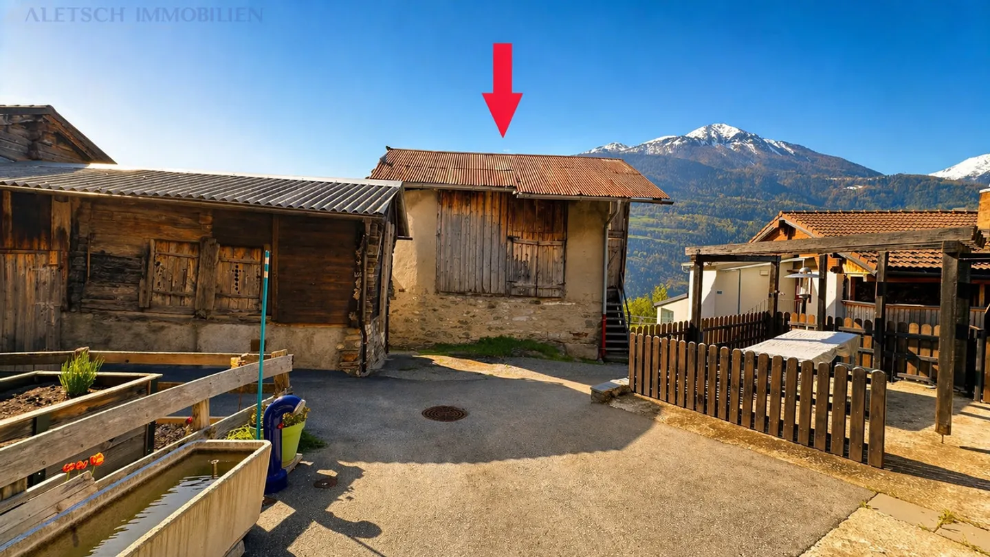 In vendita, stalla da ampliare a Hohtenn - Foto 1 di 5