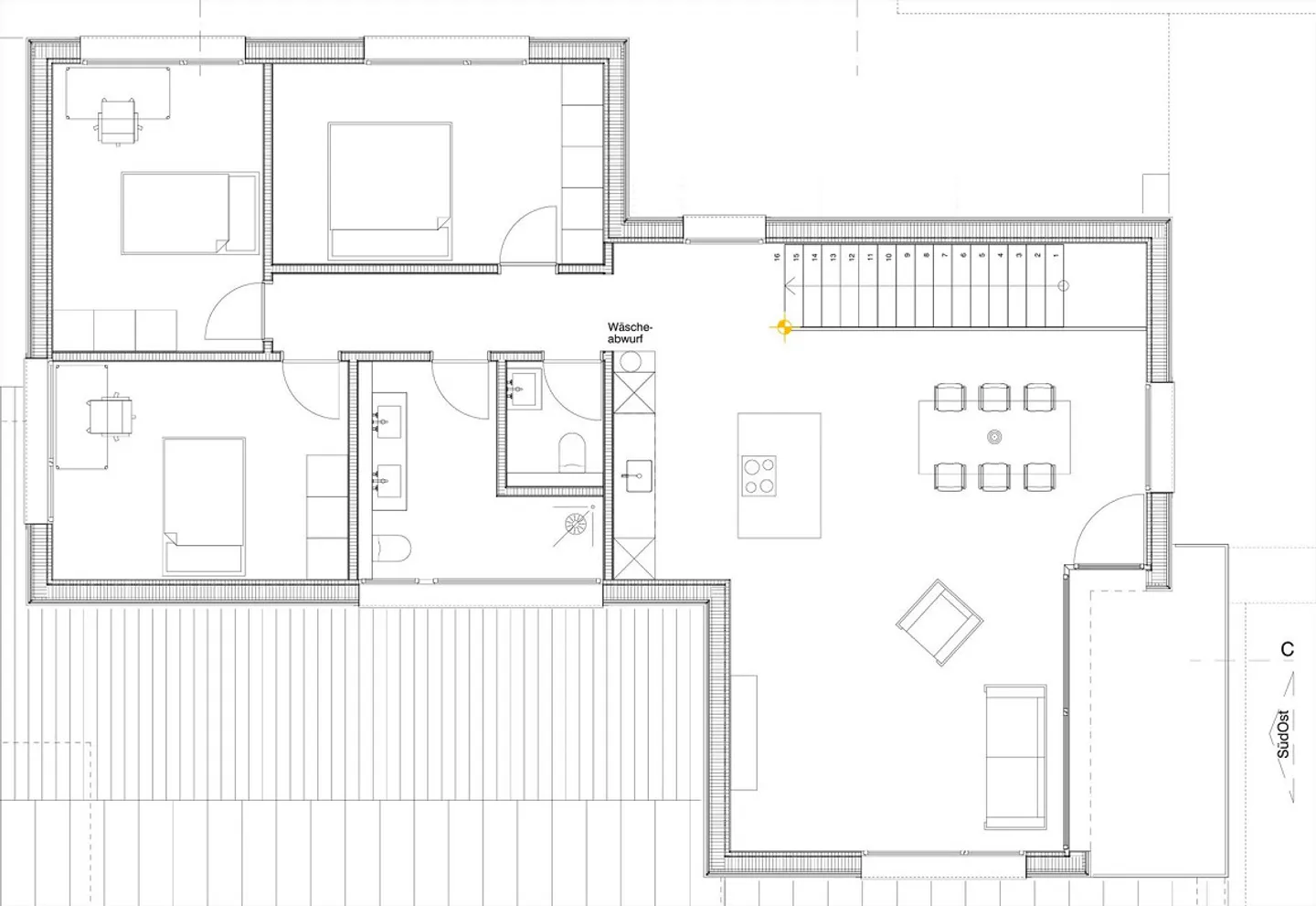 Erstvermietung: 3.5 Zimmer Neubau, 75 m² Sitzplatz, Balkon, Weitsicht - Photo 17 of 18
