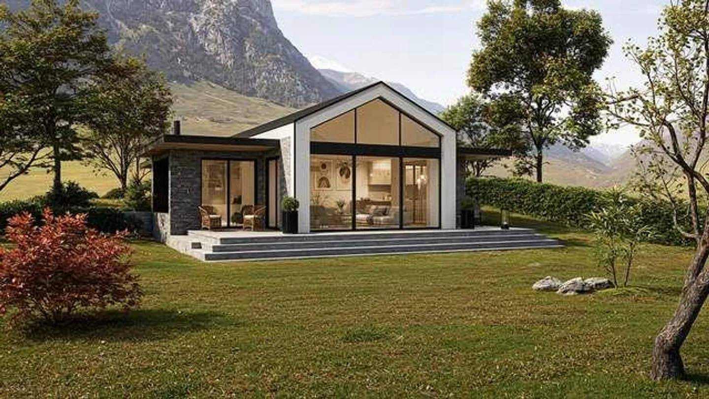 Large plot with license for 4 single-family homes - Photo 2 of 2