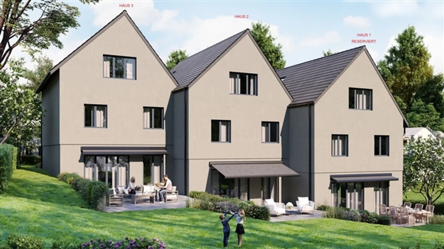 Projet de construction neuve Hohle Gasse avec trois maisons de ville de 7,5 pièces (Maison 2) - Photo 8 sur 9