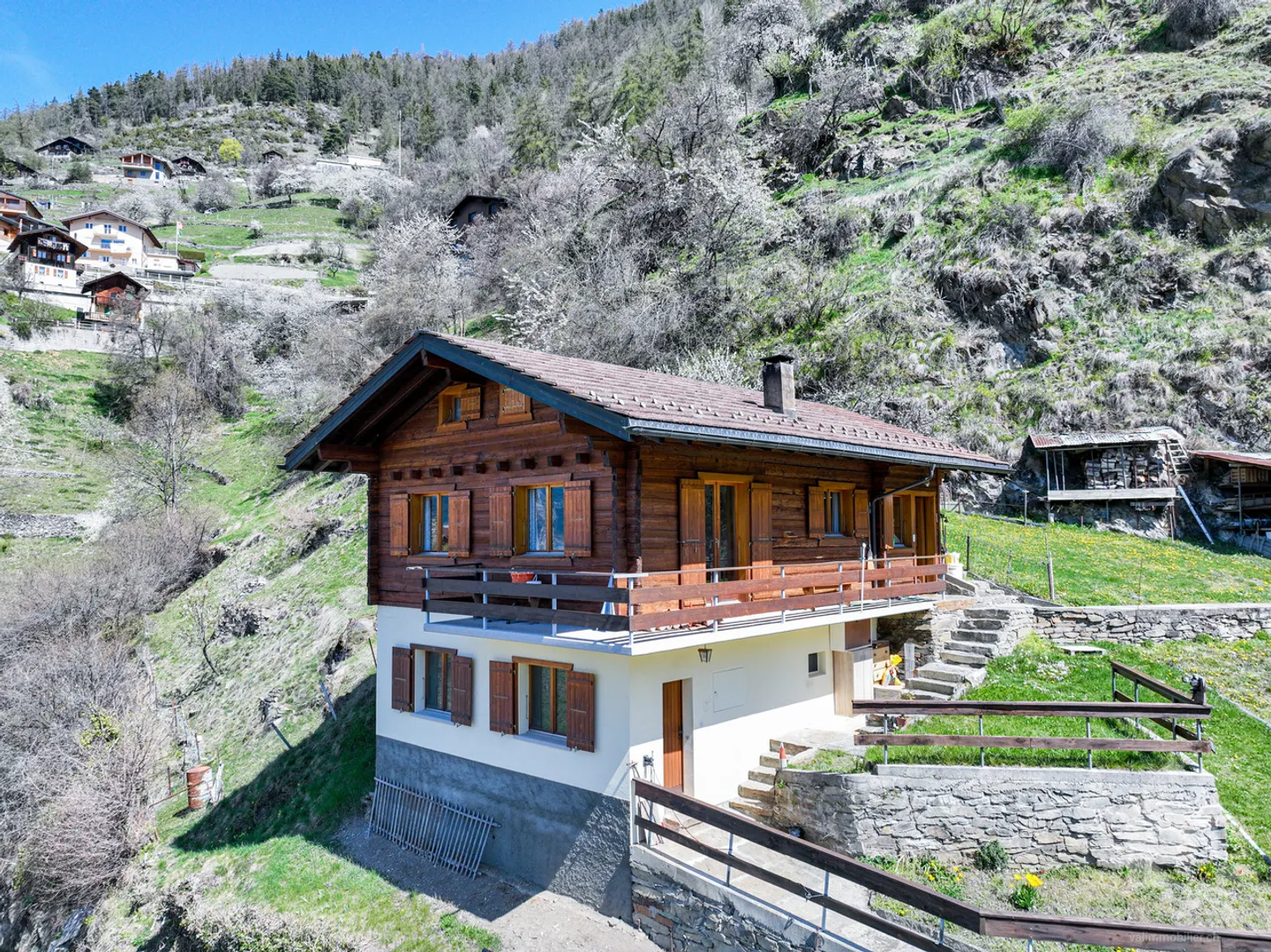 Piccolo rifugio di pace con vista panoramica a Isérables - Foto 1 di 16