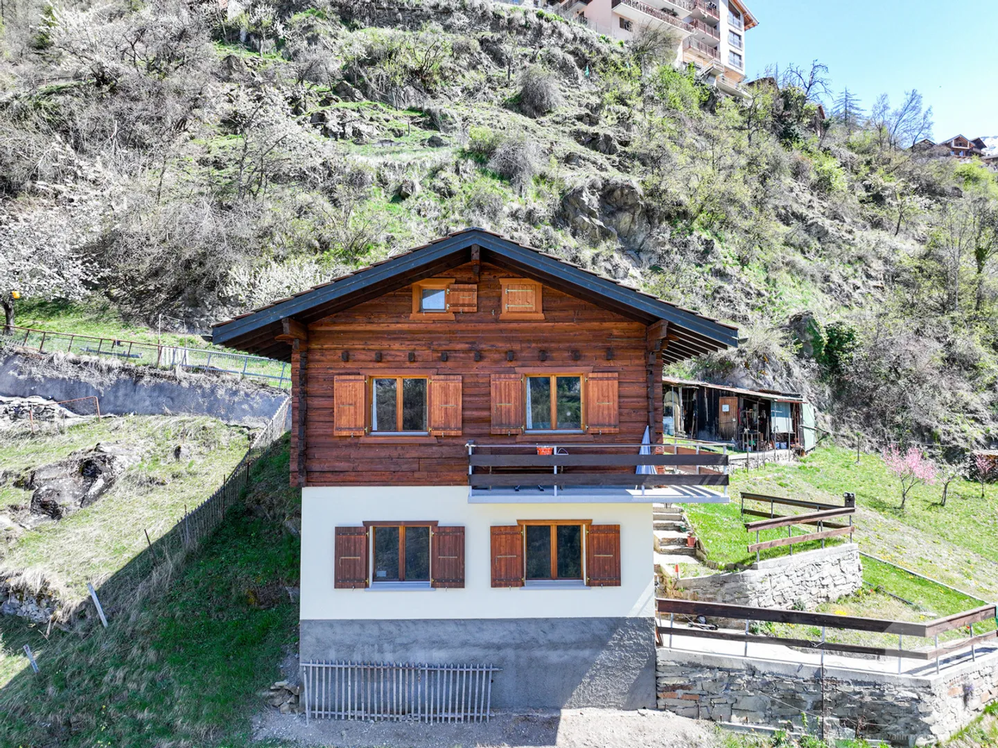 Piccolo rifugio di pace con vista panoramica a Isérables - Foto 2 di 16