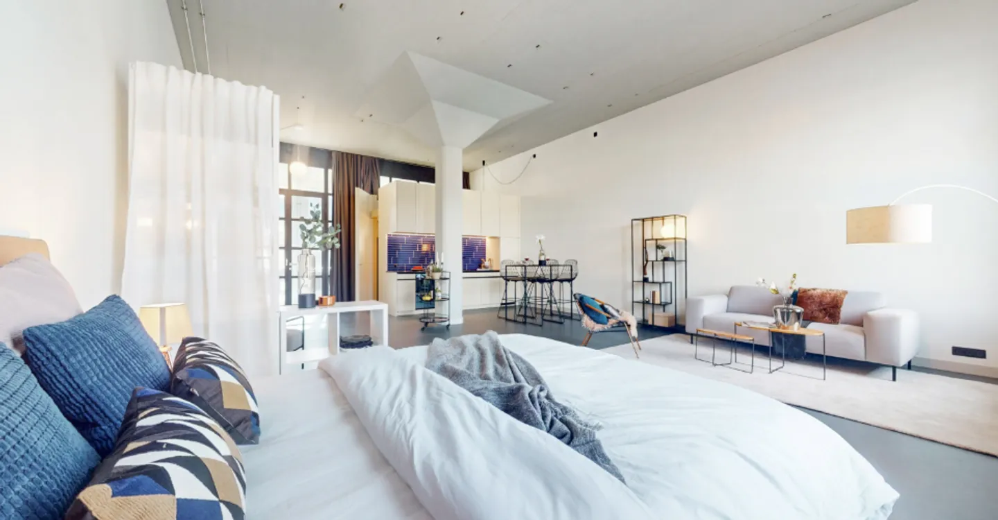 Loft mit Blick auf die Kapellbrücke - Foto 9 von 11
