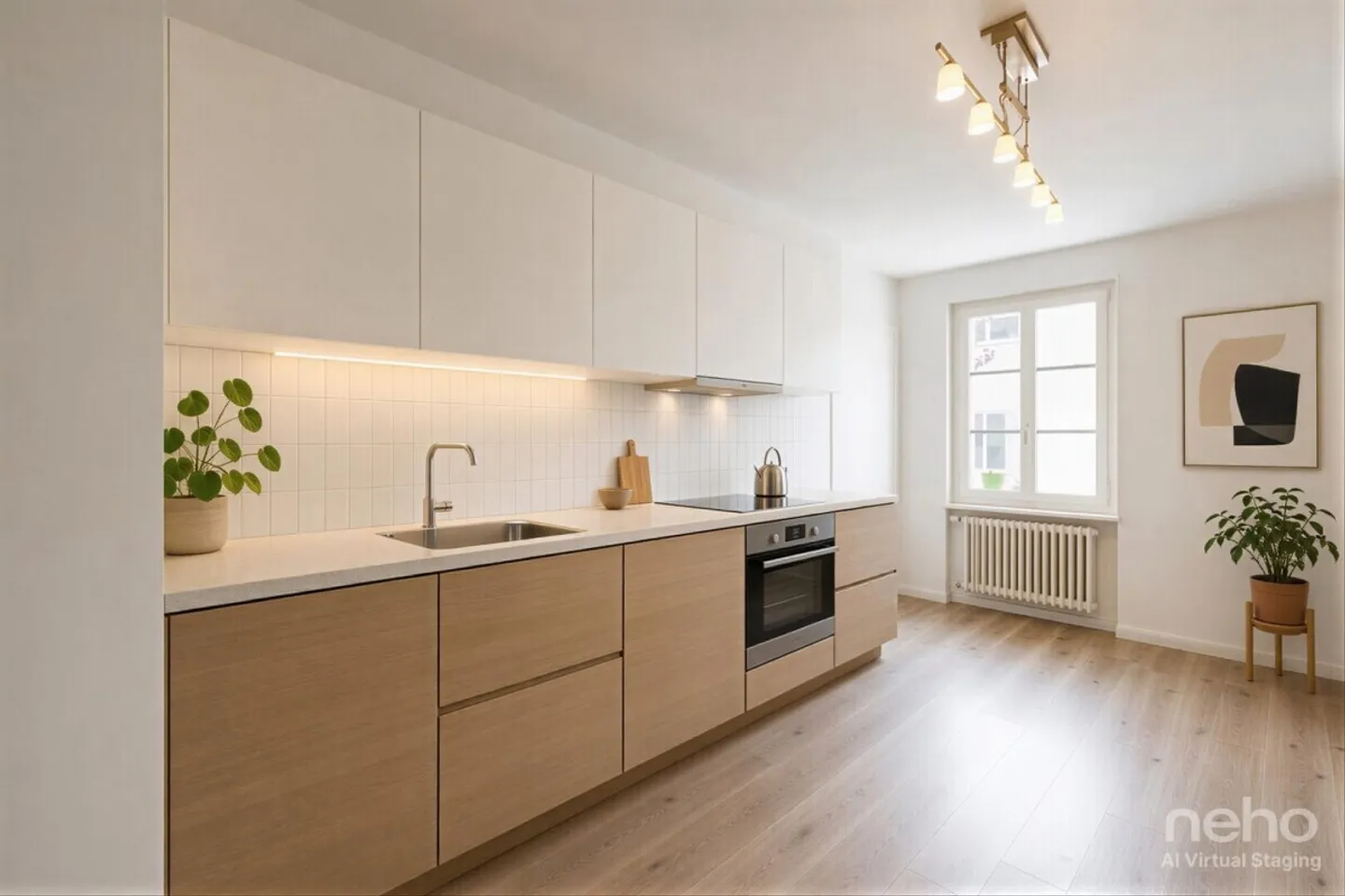 Helles 2,5-Zimmer-Apartment - Foto 4 von 12