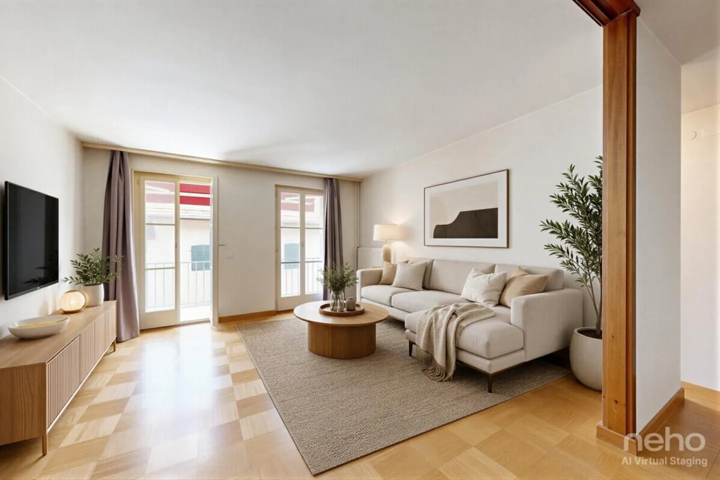 Helles 2,5-Zimmer-Apartment - Foto 10 von 12