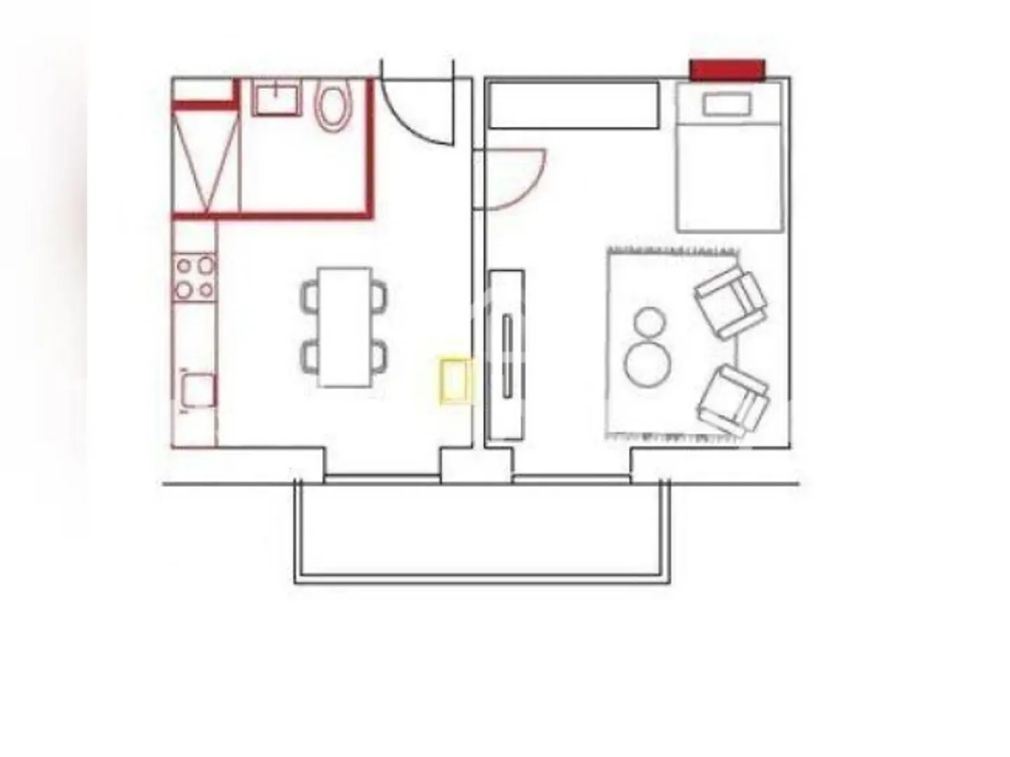Appartamento in affitto - Foto 4 di 5