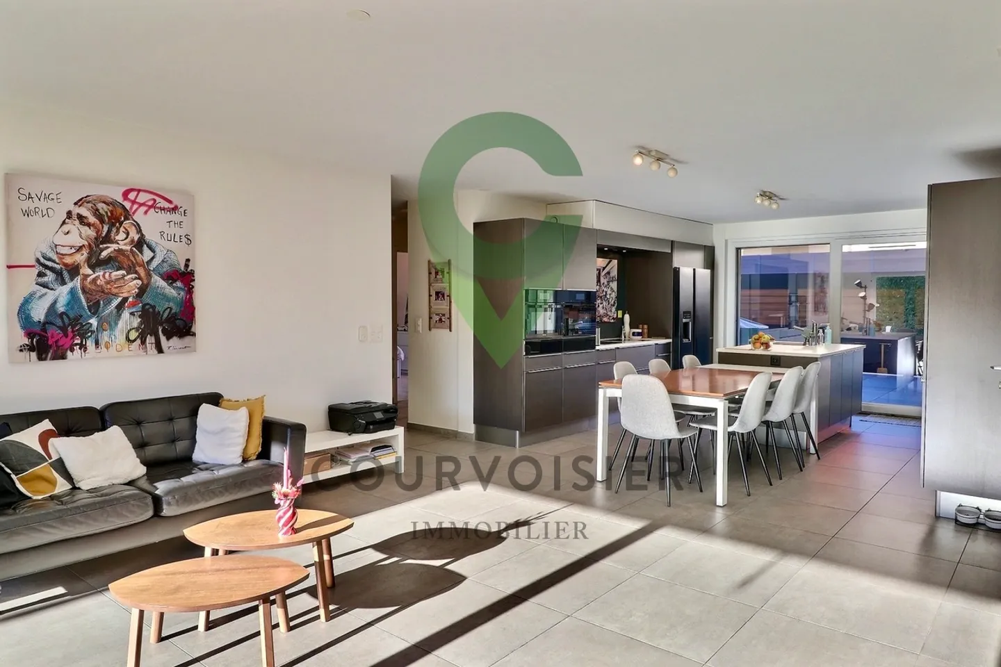 Magnifique appartement PPE de 4,5 pièces en rez-de-jardin - Photo 4 sur 11