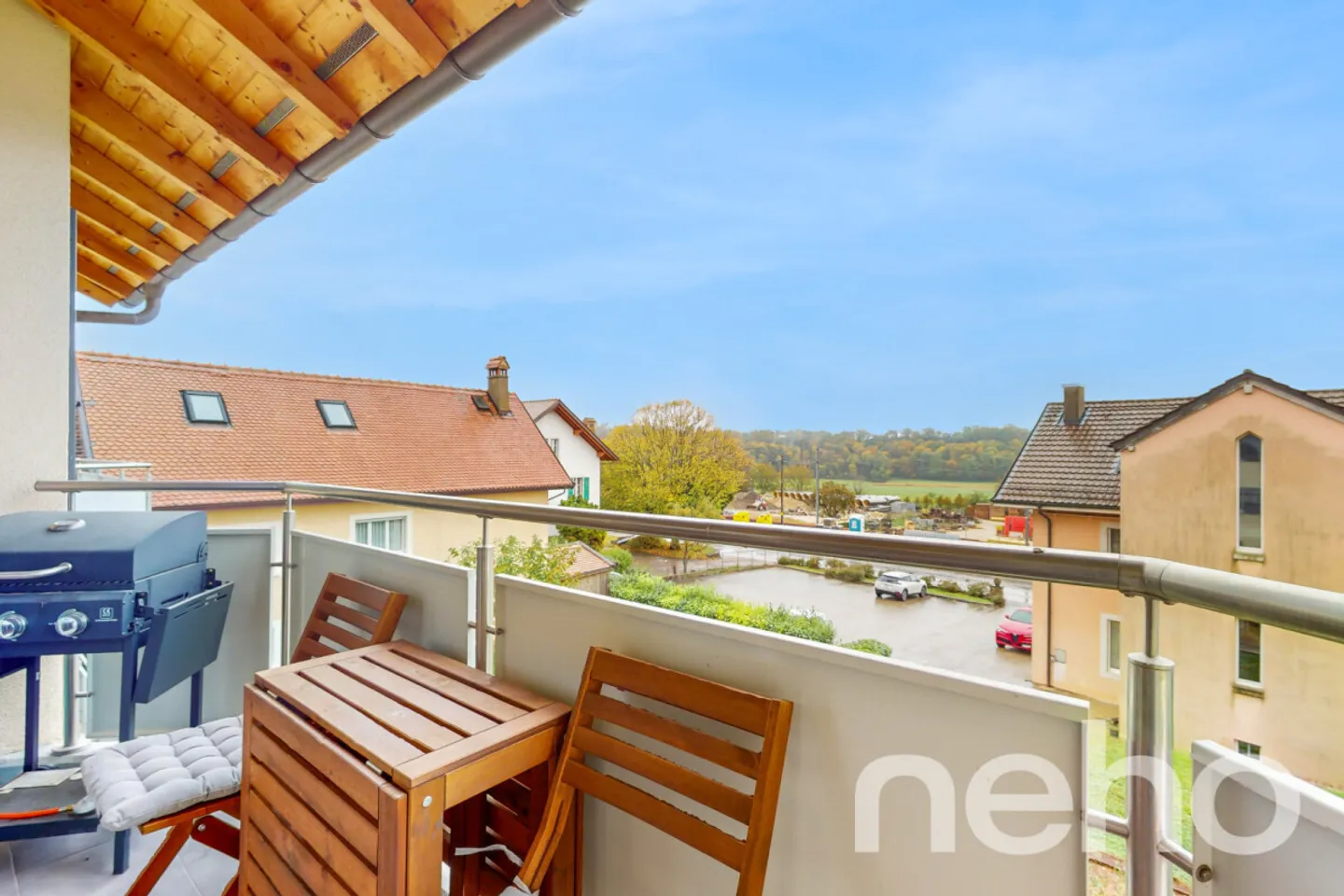 Duplex di carattere di 132 m² nel centro del pittoresco villaggio di Baulmes - Foto 4 di 12