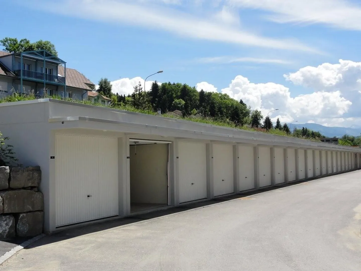 «Garagenbox in Tafers zu vermieten!» - Photo 1 sur 1