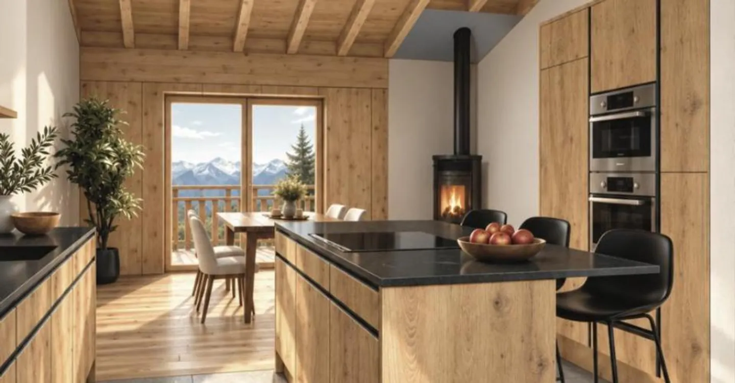 Luxuriöses Attique mit Panoramablick - Foto 3 von 9