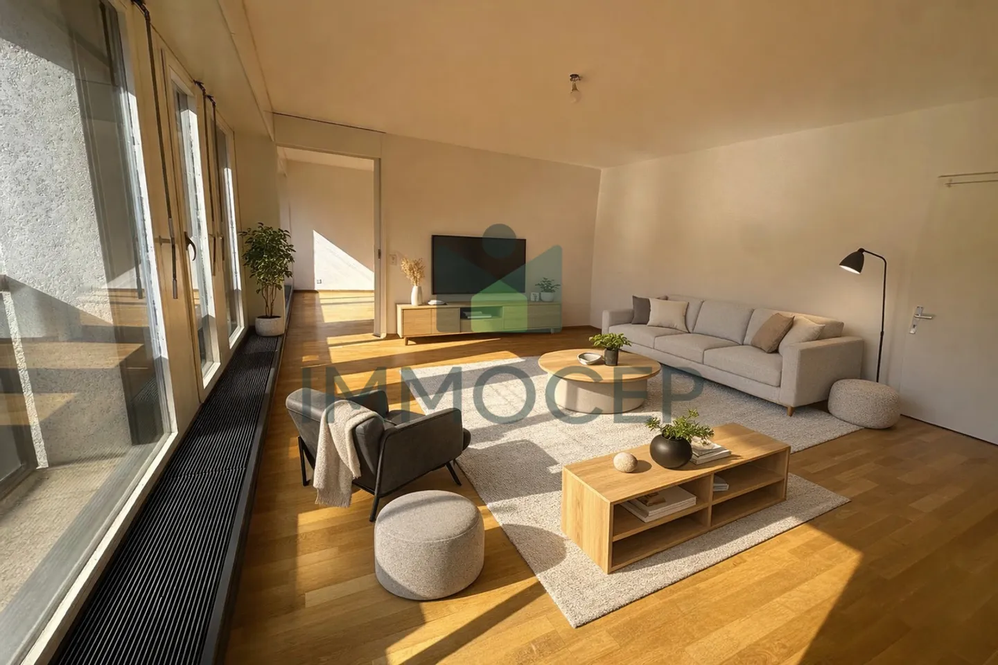 Exclusivity: Spacious 3-room apartment of 94 m2 weighted in Petit-Saconnex - Photo 1 of 12