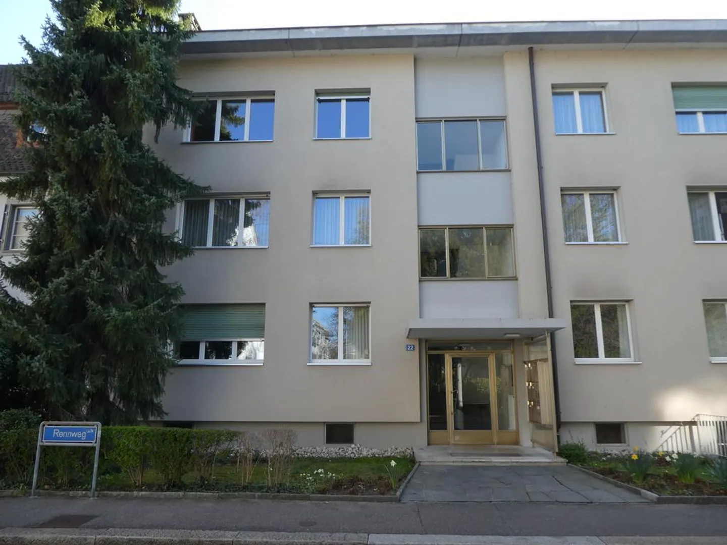 3.5 Zimmer-Wohnung mit Gartensitzplatz zu vermieten - Foto 1 von 12