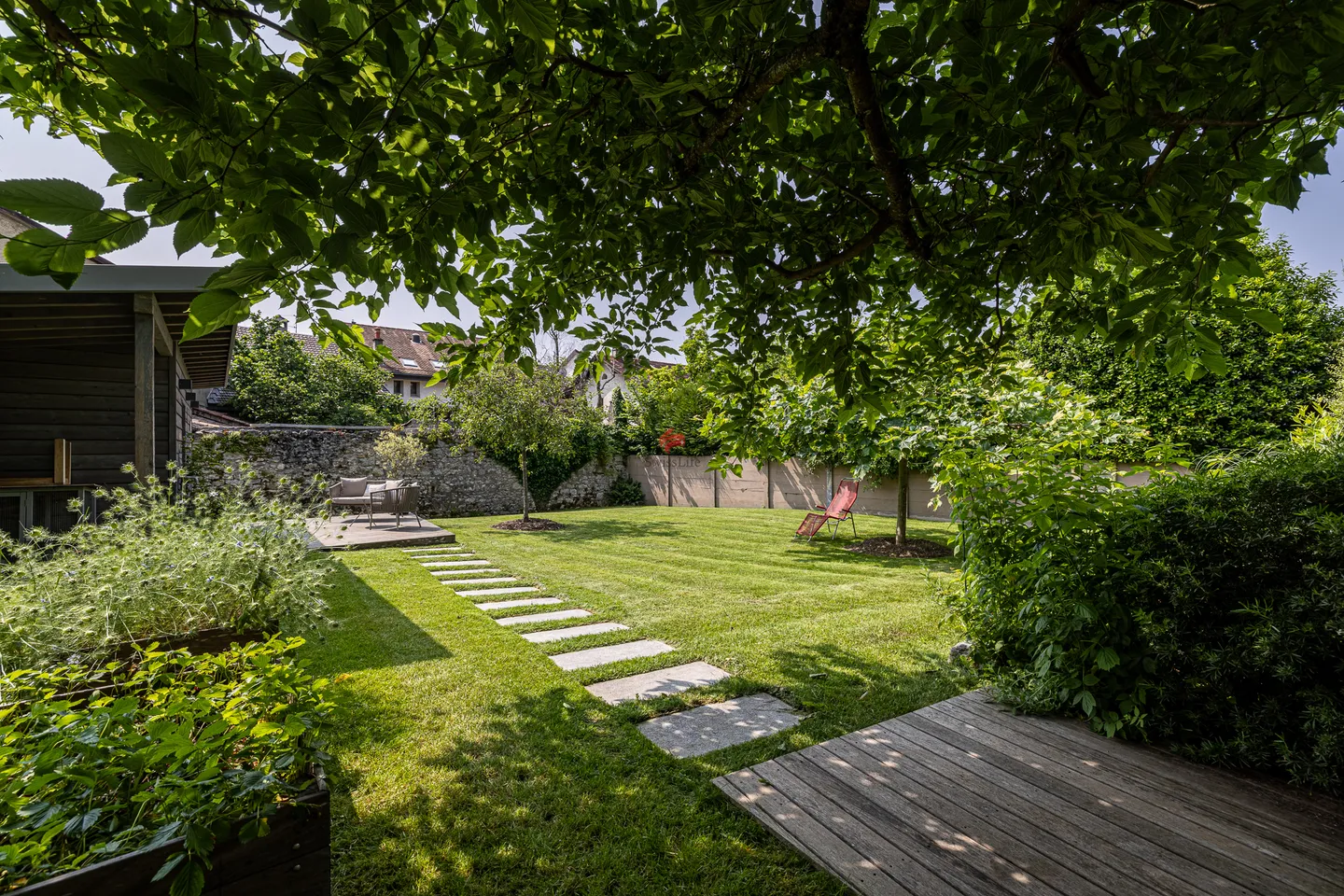 Incantevole casa di villaggio ristrutturata con gusto nel cuore di Russin - Foto 12 di 13