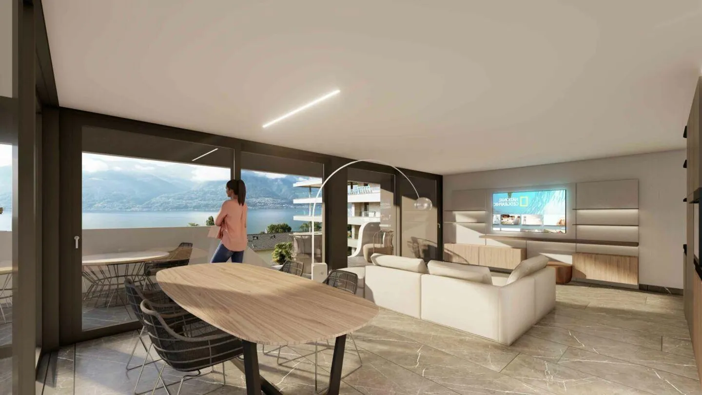 MINUSIO - Nuovo 4.5 locali con generosa terrazza - Foto 3 di 15