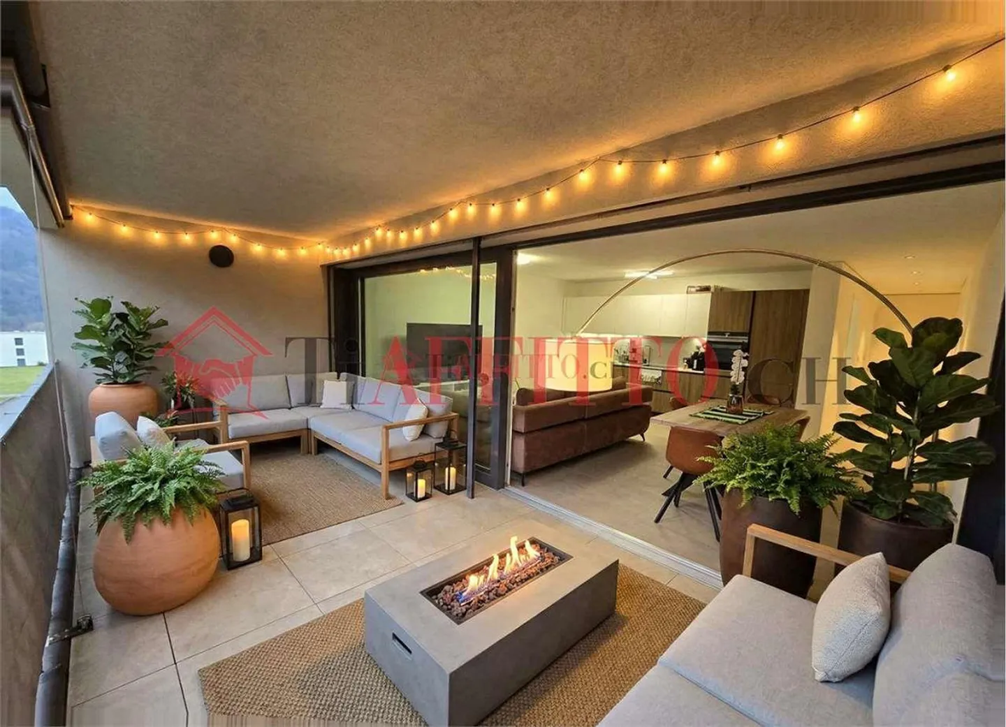 MODERNE 3.5 MONTEGGIO DANS LE VERT - Photo 1 sur 11