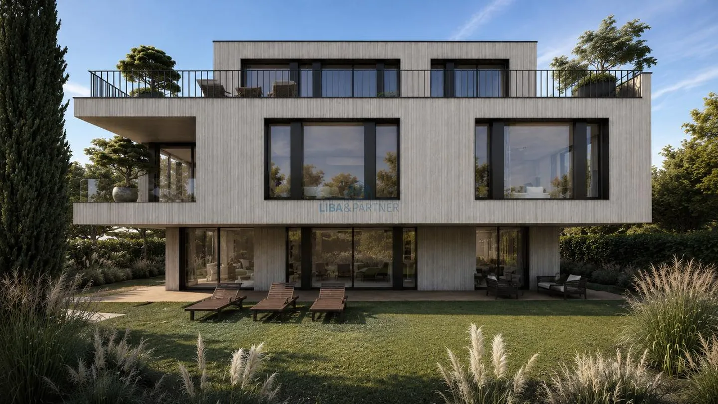 Luxuriöse Garten-Maisonette in Oberwil - Foto 3 von 8