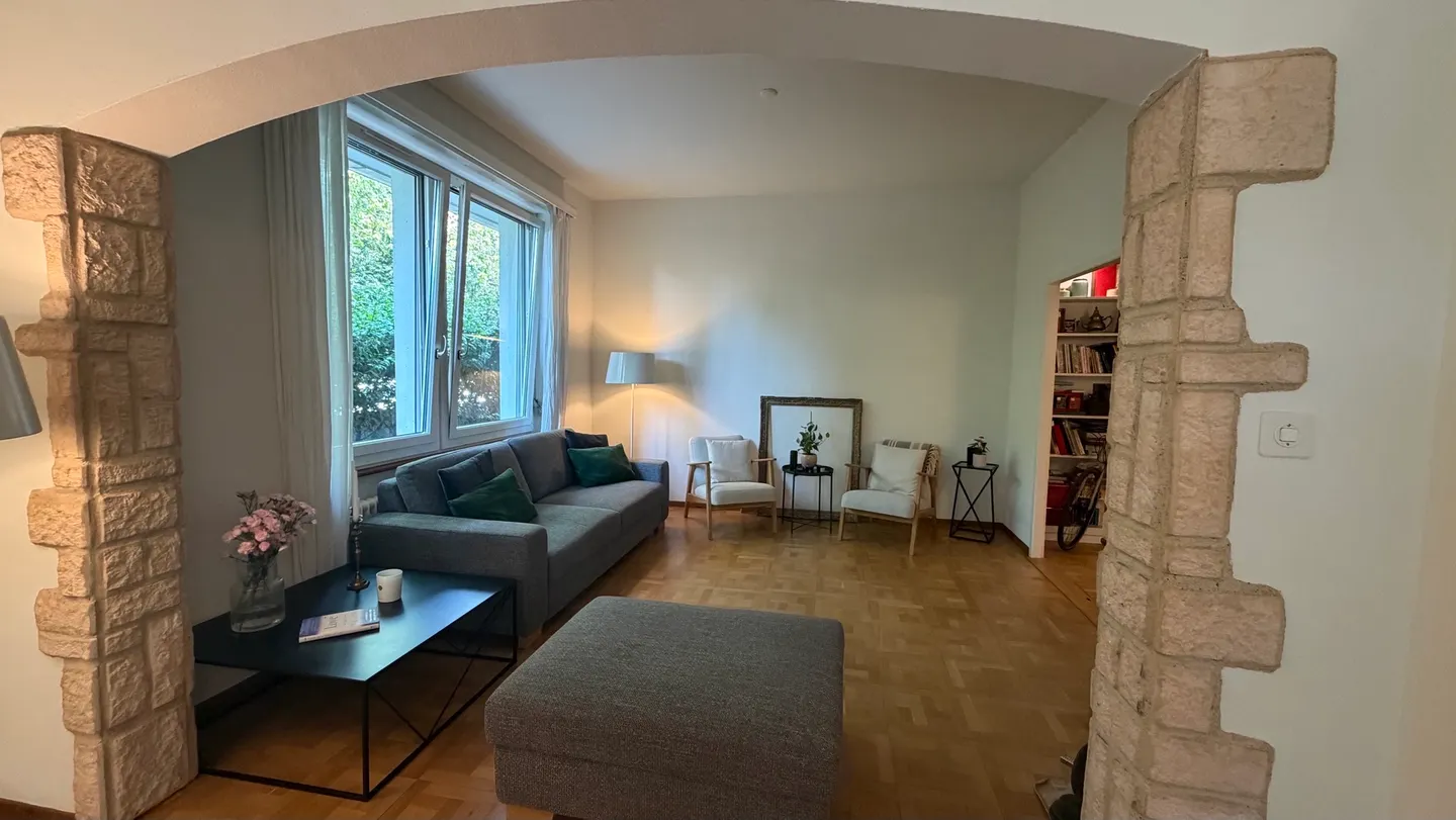 Magnifico appartamento di 4.5 locali con terrazza e giardino privato, quartiere Champel - Foto 3 di 11