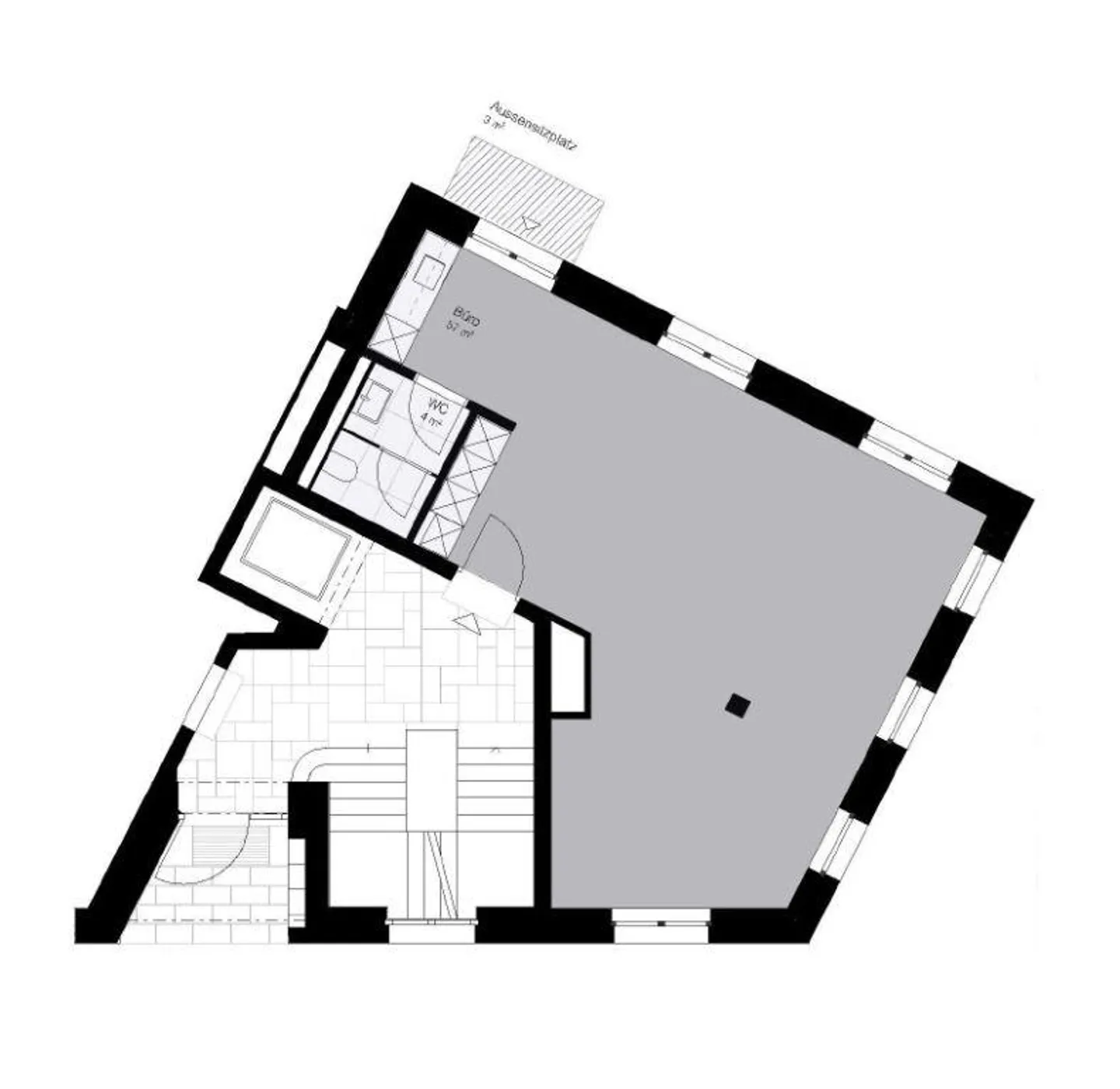 Moderne Bürofläche in Neubau im Kreis 6 - Foto 7 von 7