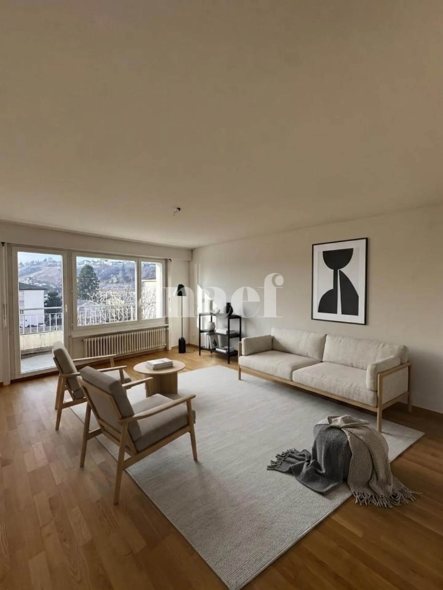 Geräumige Wohnung mit Balkon - Foto 1 von 7