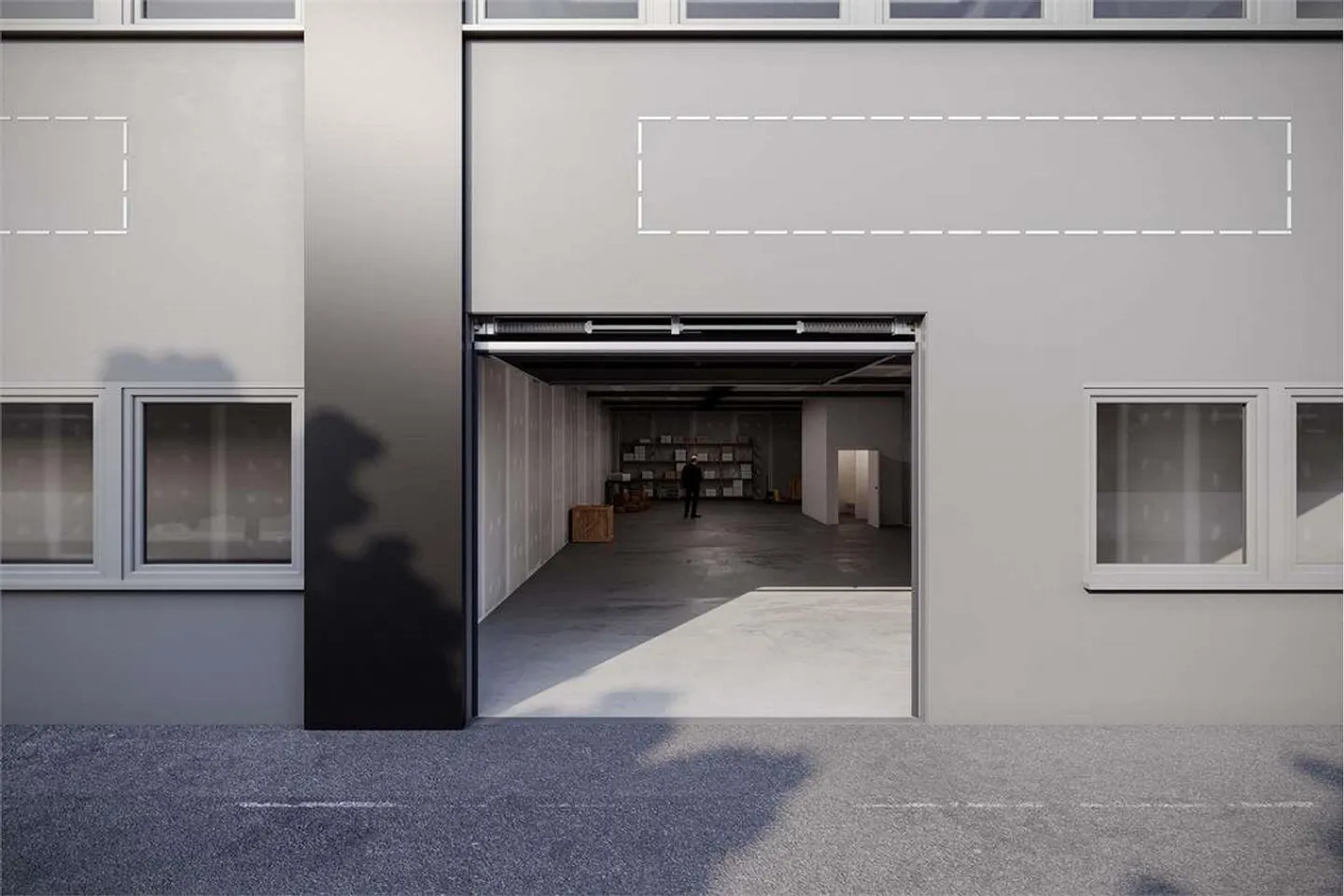 Anpassbarer Gewerberaum von 183 m² - Foto 1 von 4