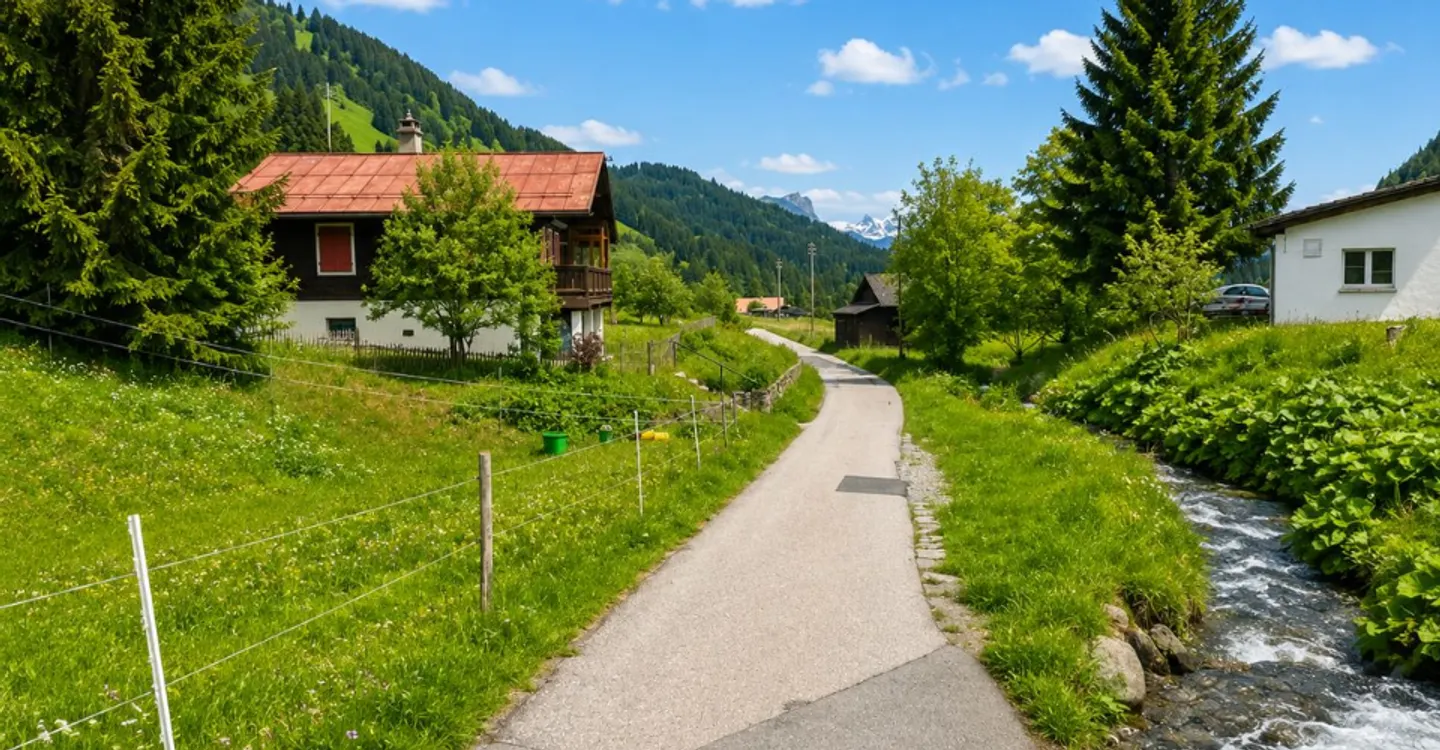 Exklusives Baugrundstück in den Alpen - Foto 7 von 13