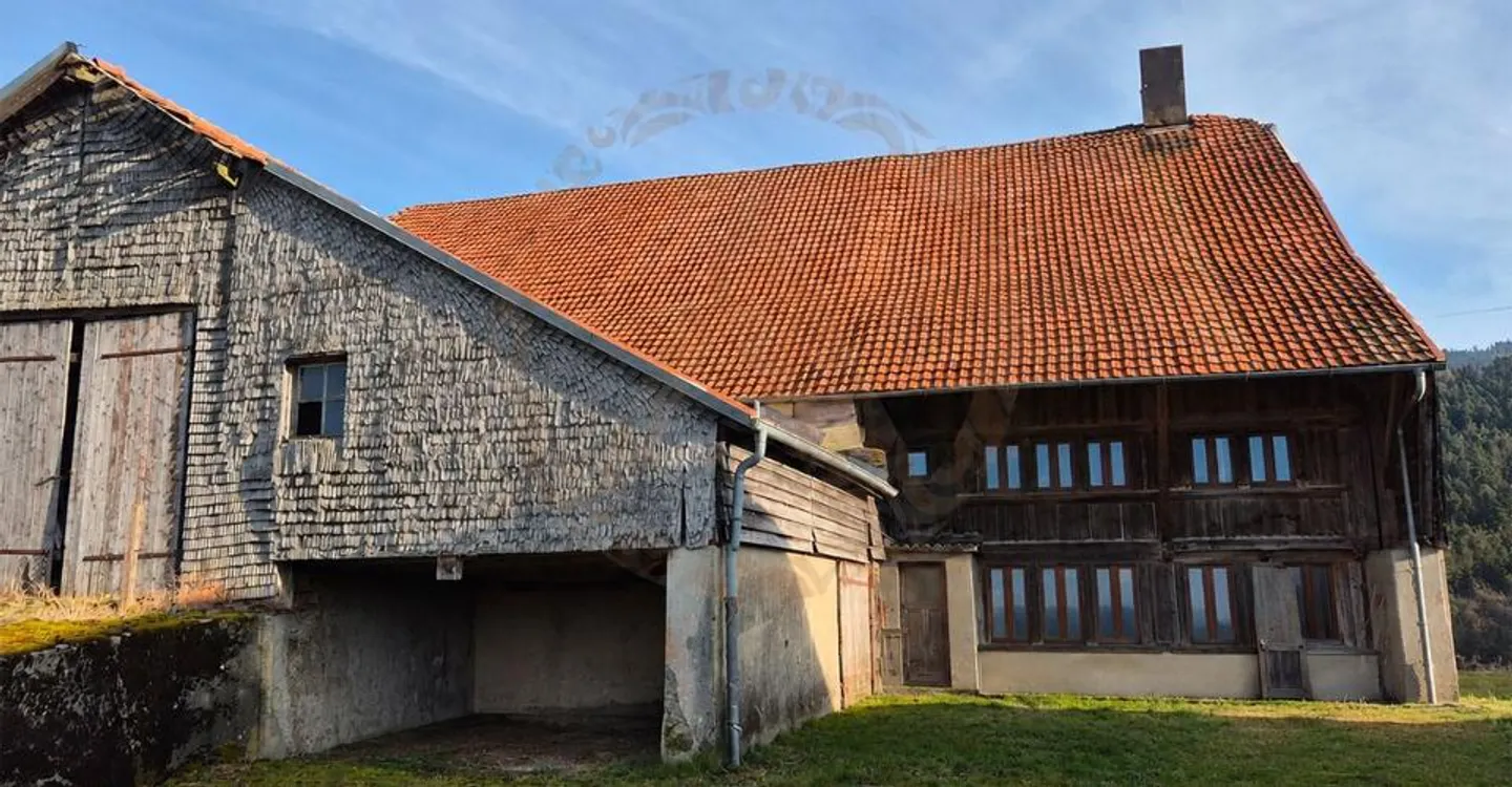 VAULRUZ - Grande fattoria del 1852 da ristrutturare, con volumi eccezionali - Foto 6 di 13