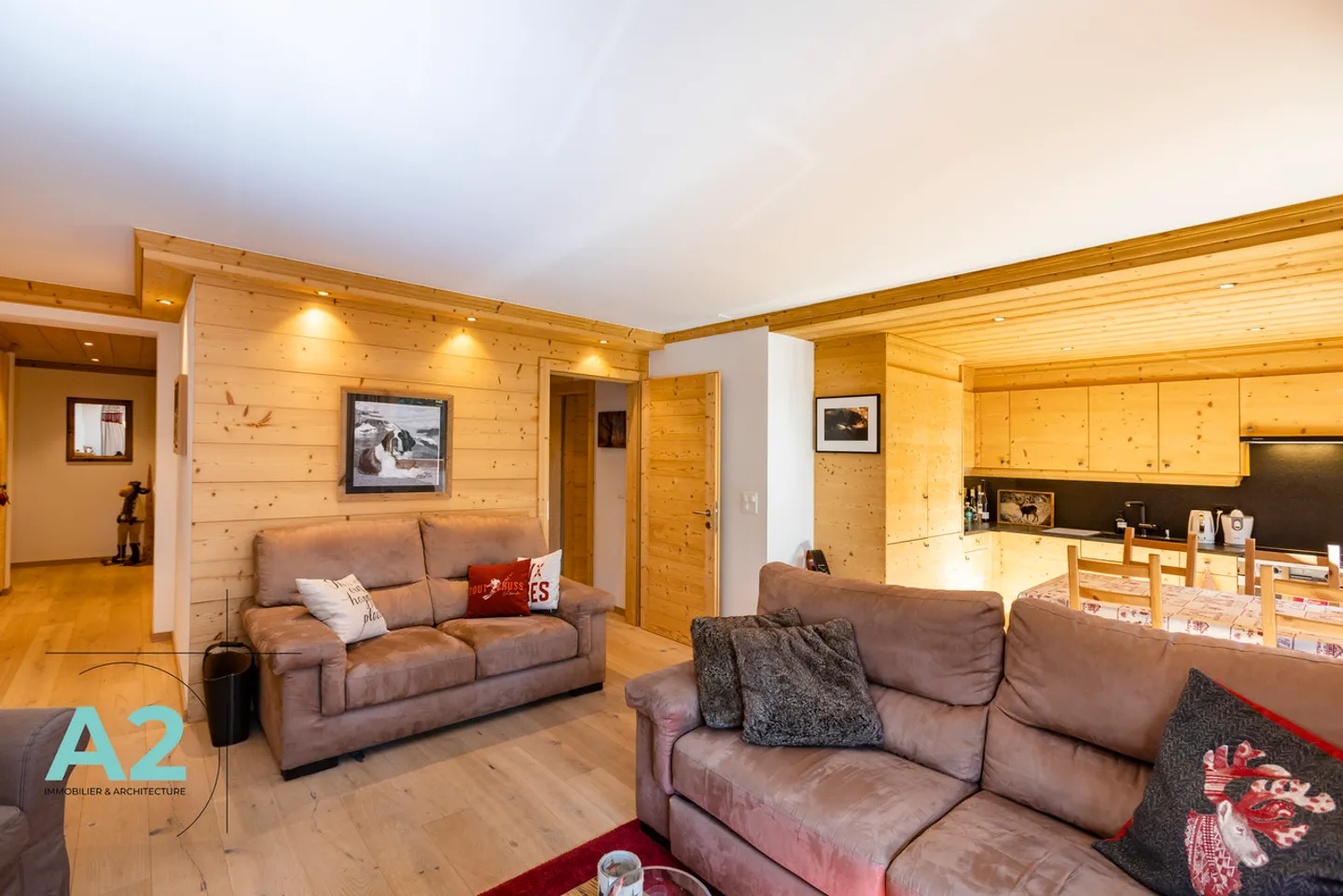 Appartement 4 pièces, exposé Sud en bordure du golf - Photo 2 sur 12